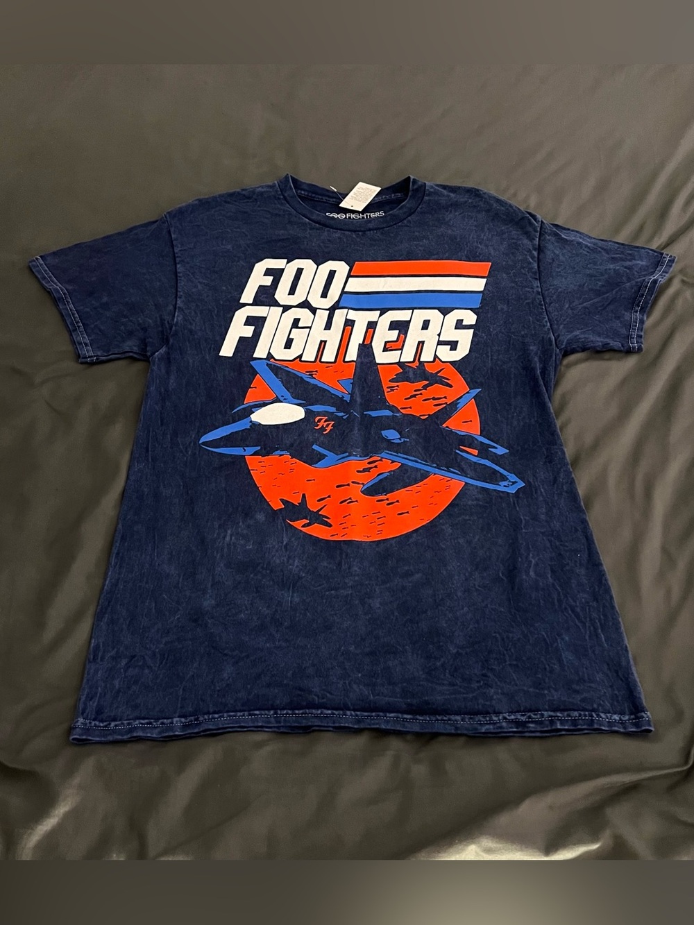 Foo Fighters Music Rock Band Graphic double sided print t-shirt New